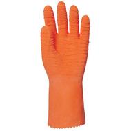 Mártott narancs krepp latex, érdes, vegyszerálló, 32cm