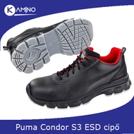 Puma Condor black S3 ESD védőcipő