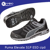 Puma Elevate Knit fekete S1P ESD munkavédelmi cipő