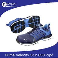 Puma Velocity 2.0 blue S1P ESD munkavédelmi cipő