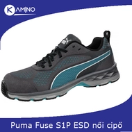Puma Fuse kék S1P ESD női munkavédelmi cipő