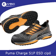 Puma Charge orange S1P ESD munkavédelmi cipő