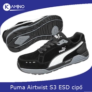 Puma Airtwist black S3 ESD munkavédelmi cipő
