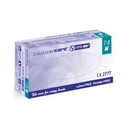 Sempercare nitril skin2 vizsgálókesztyű, 200db/doboz, kék, latexmentes, púdermentes S