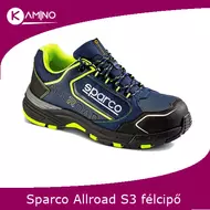 Sparco ALLROAD munkavédelmi cipő S3 kék-sárga