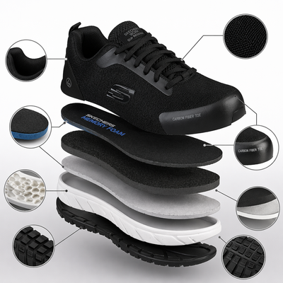 Skechers technológiai illusztráció
