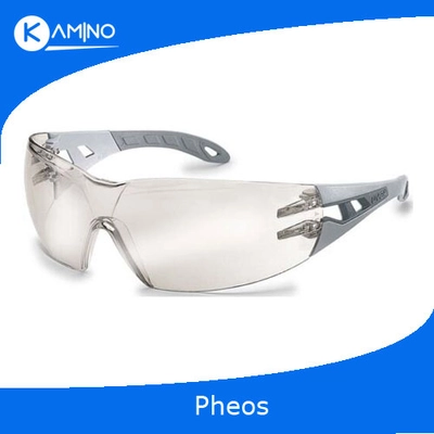 Uvex pheos munkavédelmi védőszemüveg , szürke szár, ezüst tükrös lencse
