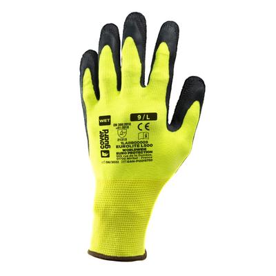 Eurolite l500 hi-viz sárga védőkesztyű