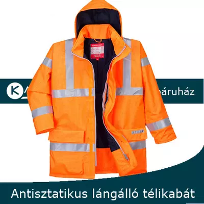 S778 antisztatikus és lángálló kabát