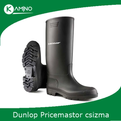 Dunlop Pricemastor fekete pvc csizma