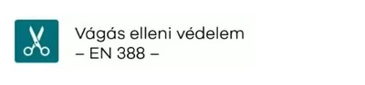 Vágás elleni védőkesztyűk