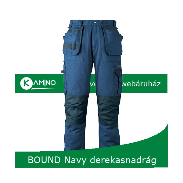 Bound navy munkavédelmi derekas nadrág