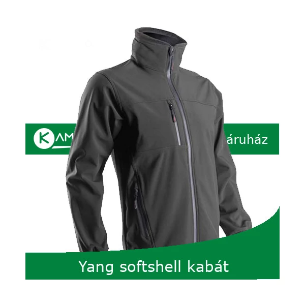 Yang férfi softshell kabát