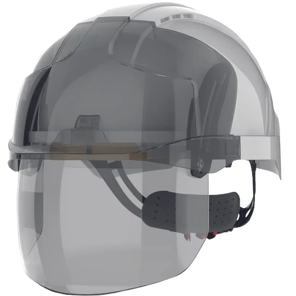 JSP EVO VISTAshield sisak szellőző nélküli arcvédő plexivel