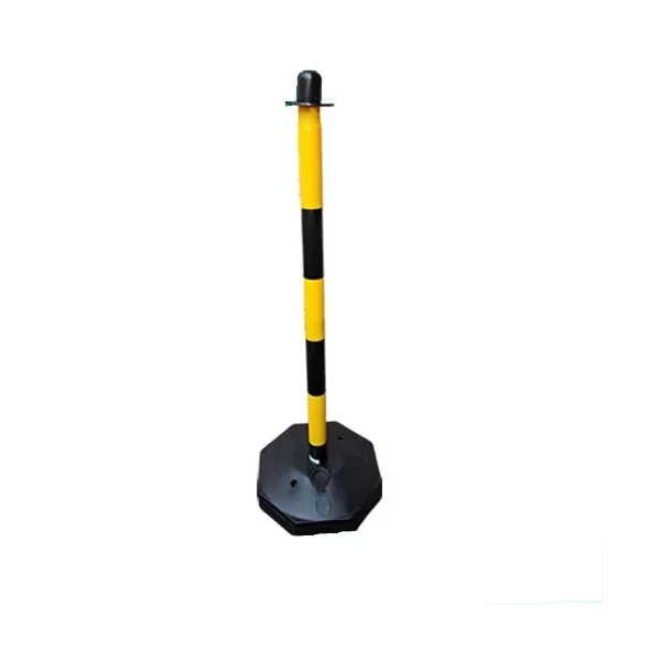 Tartóoszlop + vizes talp sárga/fekete