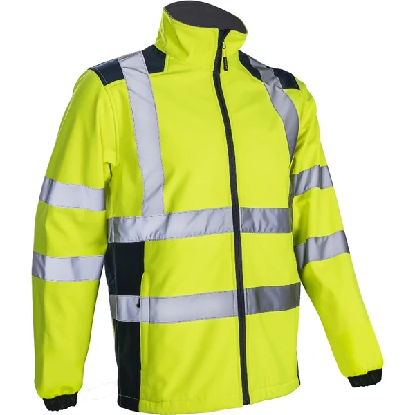 Kanpa softshell jól láthatósági dzseki