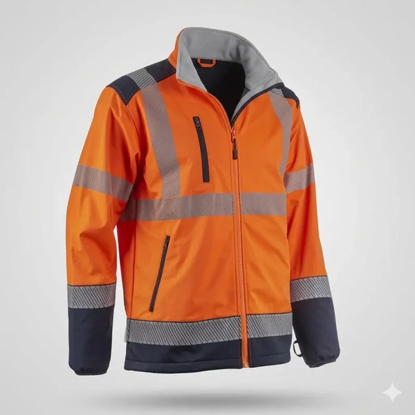 Kazan kombinálható jól láthatósági softshell felső