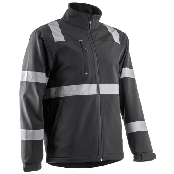 Vigile softshell dzseki fényvisszaverő csíkkal