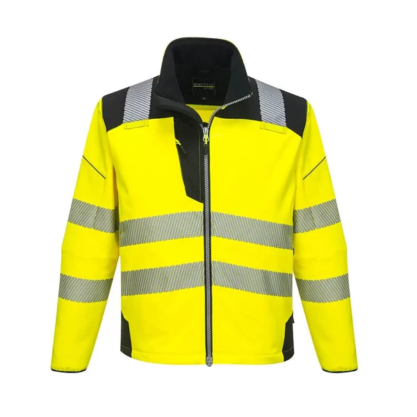 Portwest T402 vision jól láthatósági softshell kabát