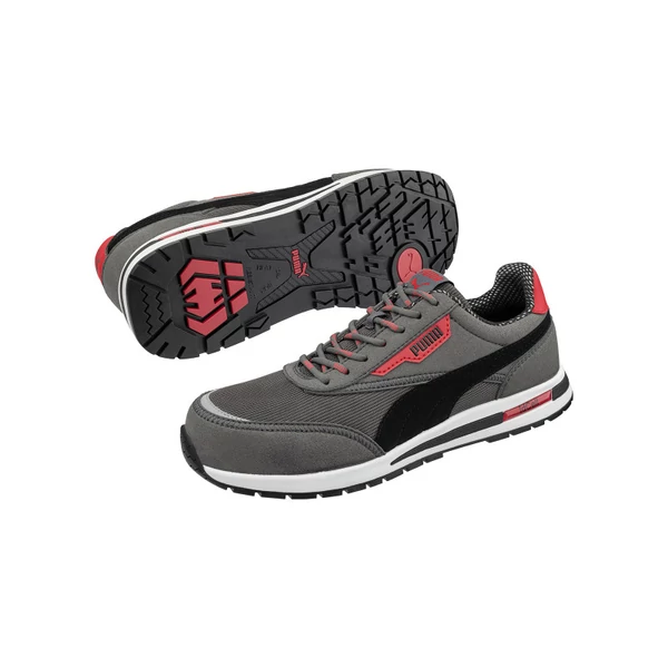 Puma Rider Grey Low S1PS ESD FO HRO SR munkavédelmi cipő 