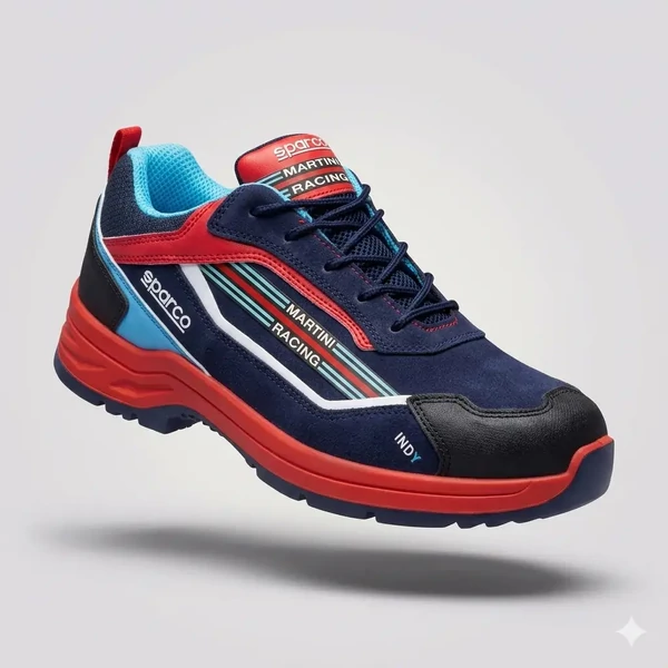 Sparco SANREMO ESD S3S munkavédelmi cipő Martini Racing kivitel