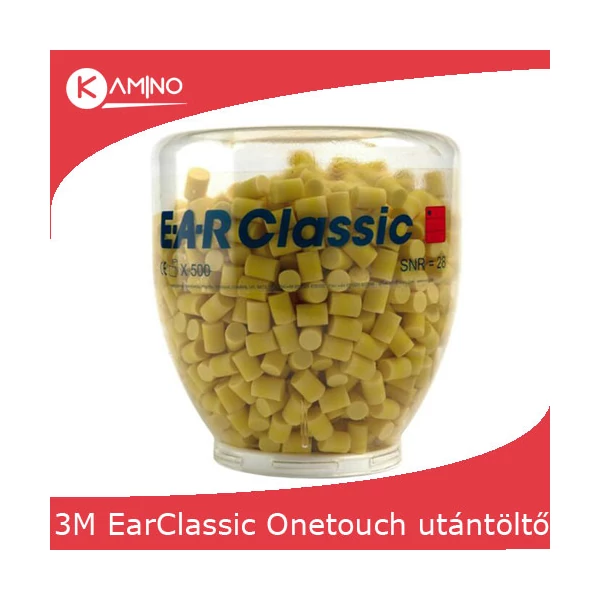 3M PD-01-001 Ear classic one touch munkavédelmi füldugó buborék