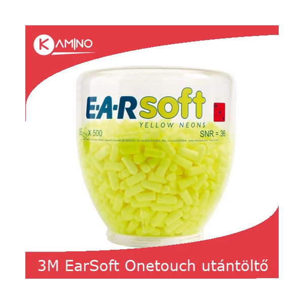 3m PD-01-002 earsoft one touch munkavédelmi füldugó buborék