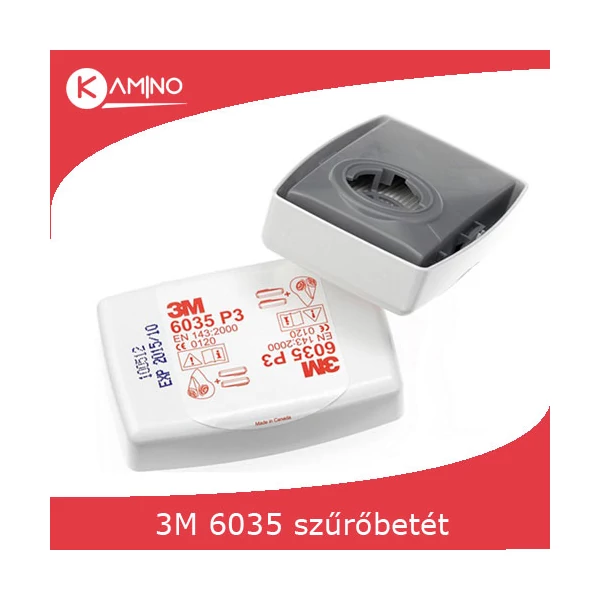 3M 6035 P3 szűrőbetét, mérgező részecskék ellen