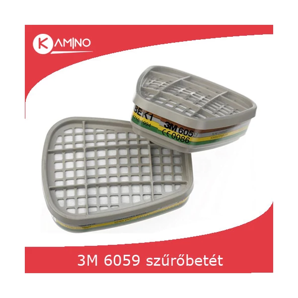 3M 6059 ABEK1 szerves-szervetlen-ammónia  szűrőbetét