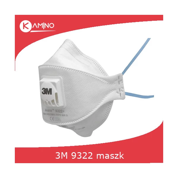 3M 9322+ aura FFP2 részecskeszűrő félálarc