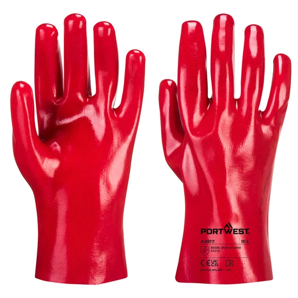 Portwest A427 pvc hosszú szárú kesztyű 27 cm