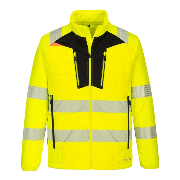 Portwest DX473  jól láthatósági hybrid bafle télikabát