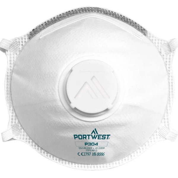 Portwest P304 ffp3 light cup munkavédelmi  maszk