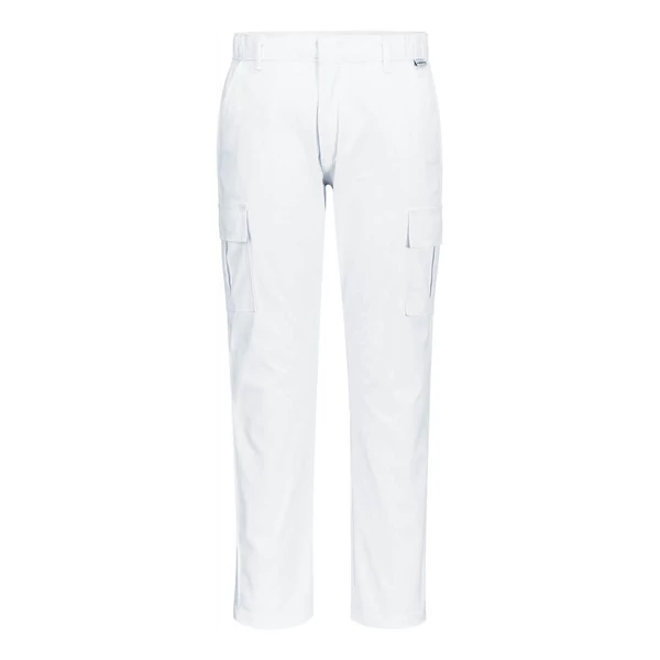 S231 stretch slim combat nadrág fehér