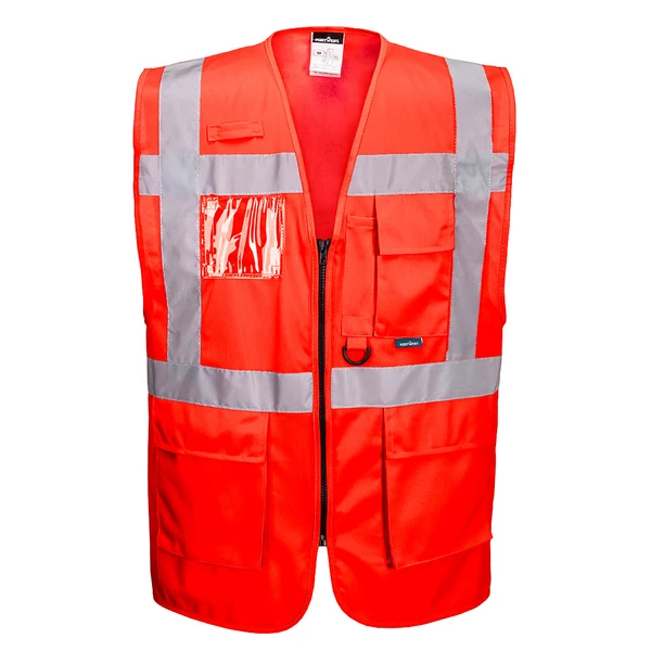 Portwest S476 jól láthatósági vezetői mellény