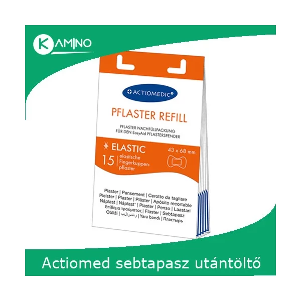 Actiomedic EasyAid ELASTIC ujjvég sebtapasz utántöltő