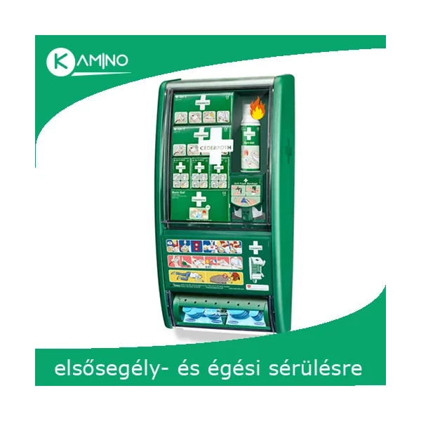 Cederroth elsősegély- és égési sérülés állomás