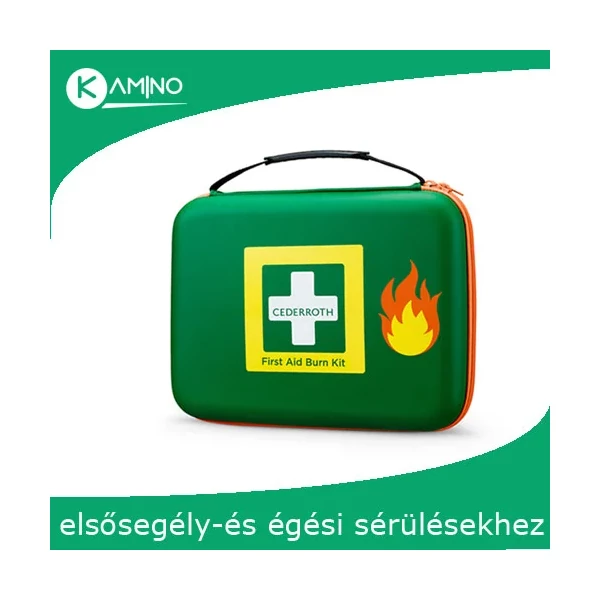 Cederroth elsősegély-felszerelés égési sérülésekhez