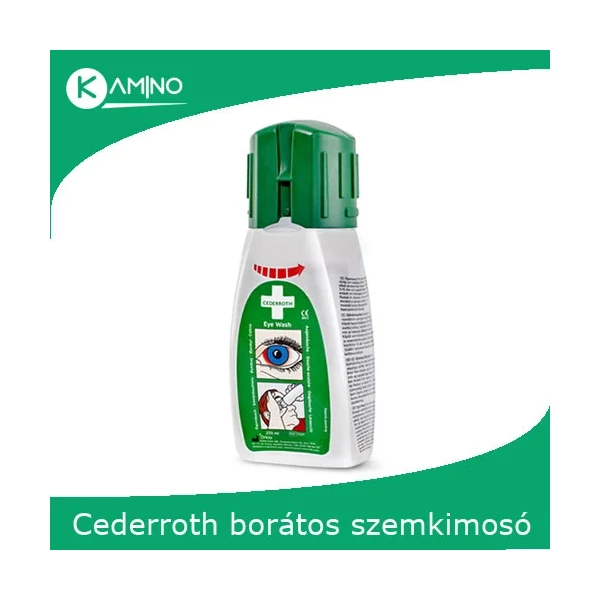 Cederroth borátos szemkimosó puffer, 235 ml