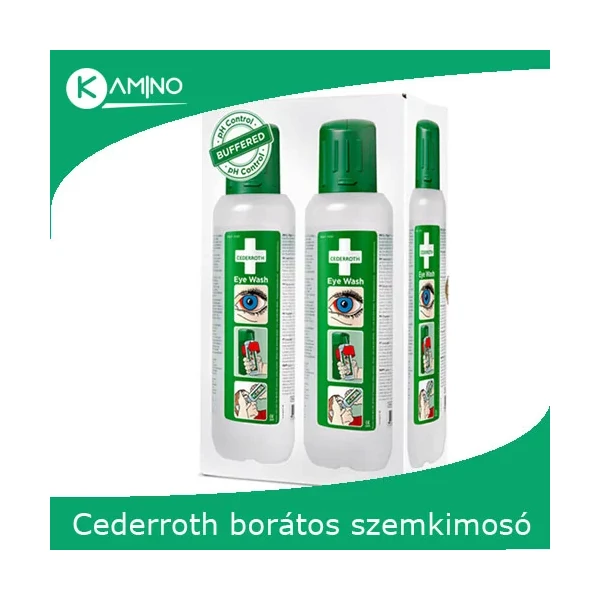 Cederroth borátos szemkimosó puffer, 2x 500 ml