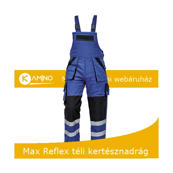 MAX reflex winter téli bélelt munkavédelmi kertésznadrág