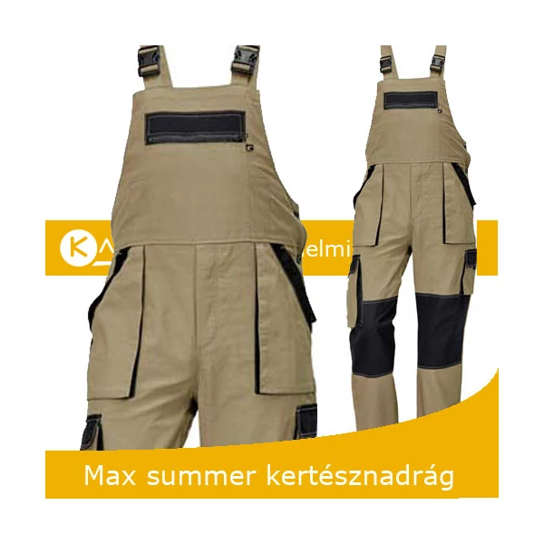 MAX summer nyári kertésznadrág bézs