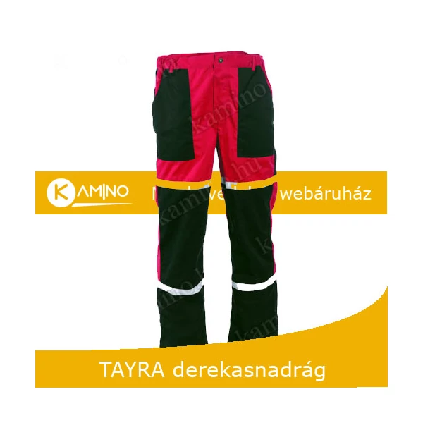 Tayra piros derekas nadrág