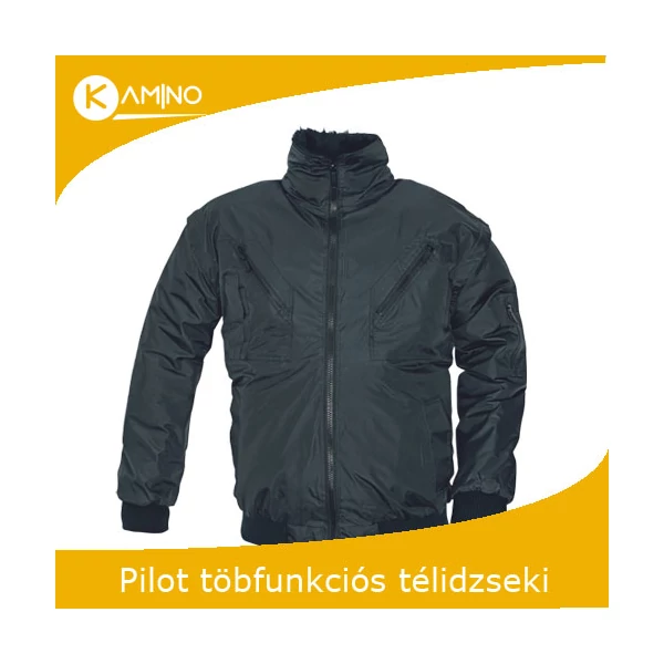 Pilot 3 az 1-ben munkavédelmi pilóta dzseki