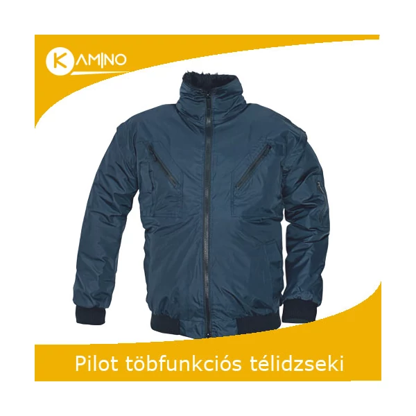 Pilot 3 az 1-ben munkavédelmi pilóta dzseki
