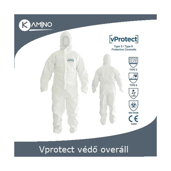 VPROTECT kapucnis védőoveráll