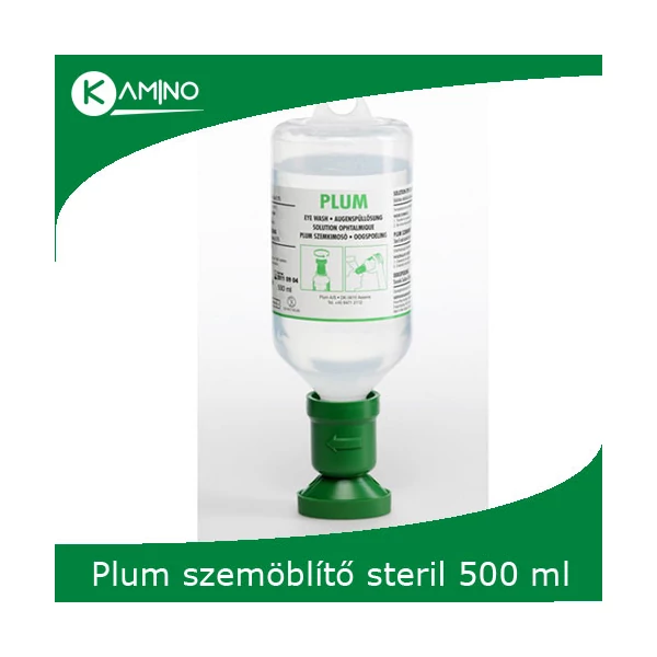 Plum 4604 szemöblítő 500ml, steril