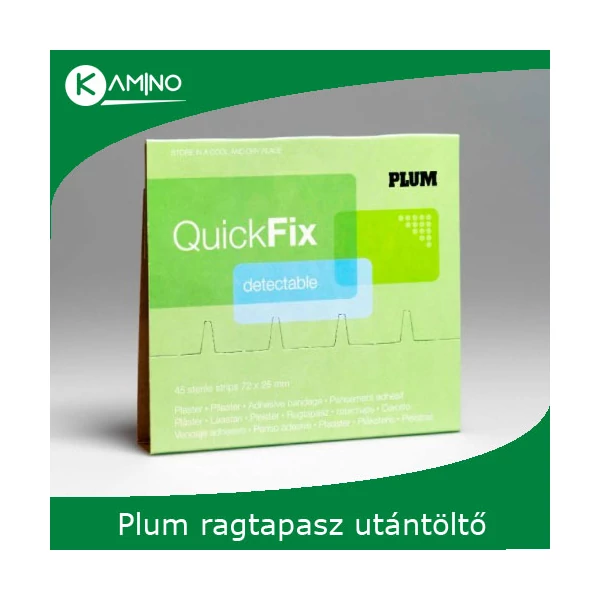 PLUM 5513 QUICKFIX RAGTAPASZ UTÁNTÖLTŐ FÉMSZÁLAS 45DB-OS