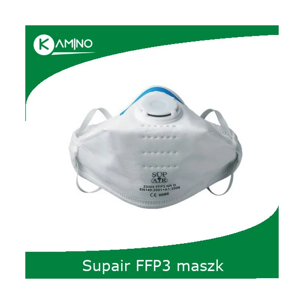 23305 supair FFP3sl NR D paneles, szelepes pormaszk