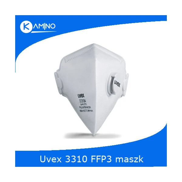 Uvex 3310 silv-air C FFP3nr paneles szelepes pormaszk